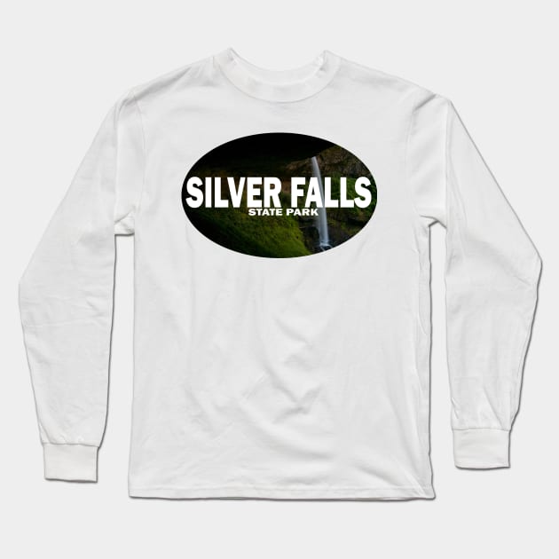 Silver Falls State Park Long Sleeve T-Shirt by stermitkermit